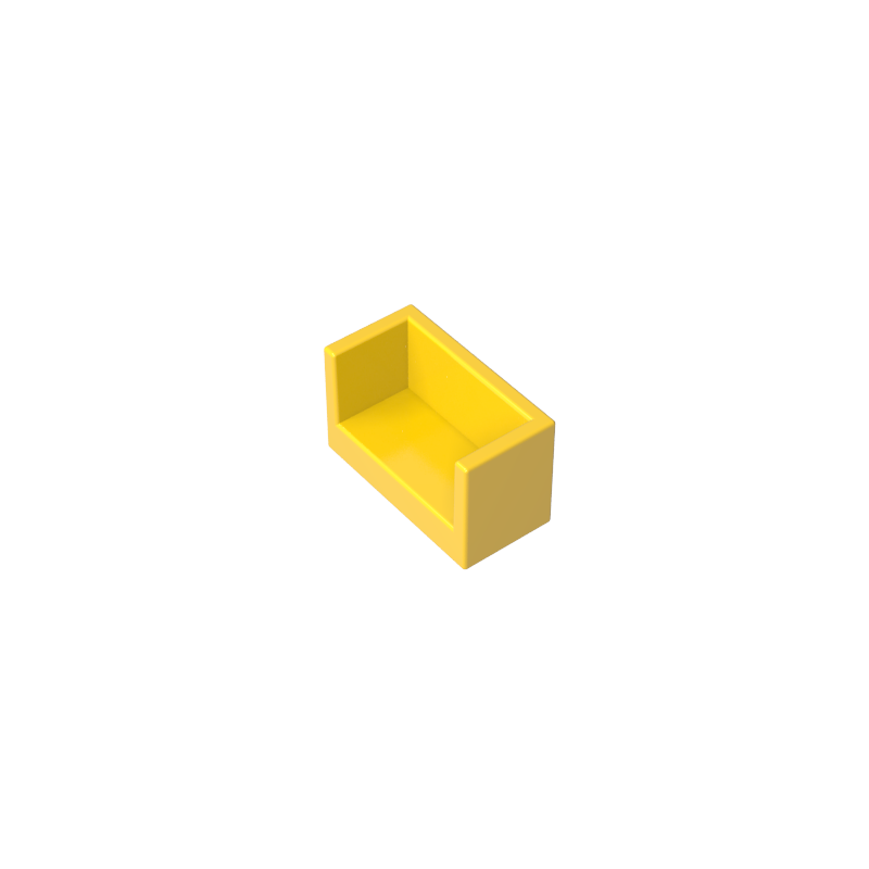 23969 | Panel 1 x 2 x 1 with Rounded Corners and 2 Sides