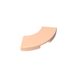 27925 | Tile, Round Corner 2 x 2 Macaroni