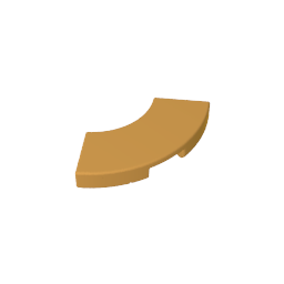 27925 | Tile, Round Corner 2 x 2 Macaroni