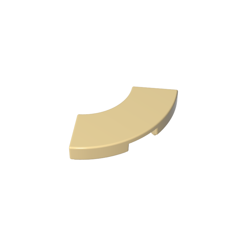 27925 | Tile, Round Corner 2 x 2 Macaroni