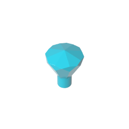 30153 | Rock 1 x 1 Jewel 24 Facet