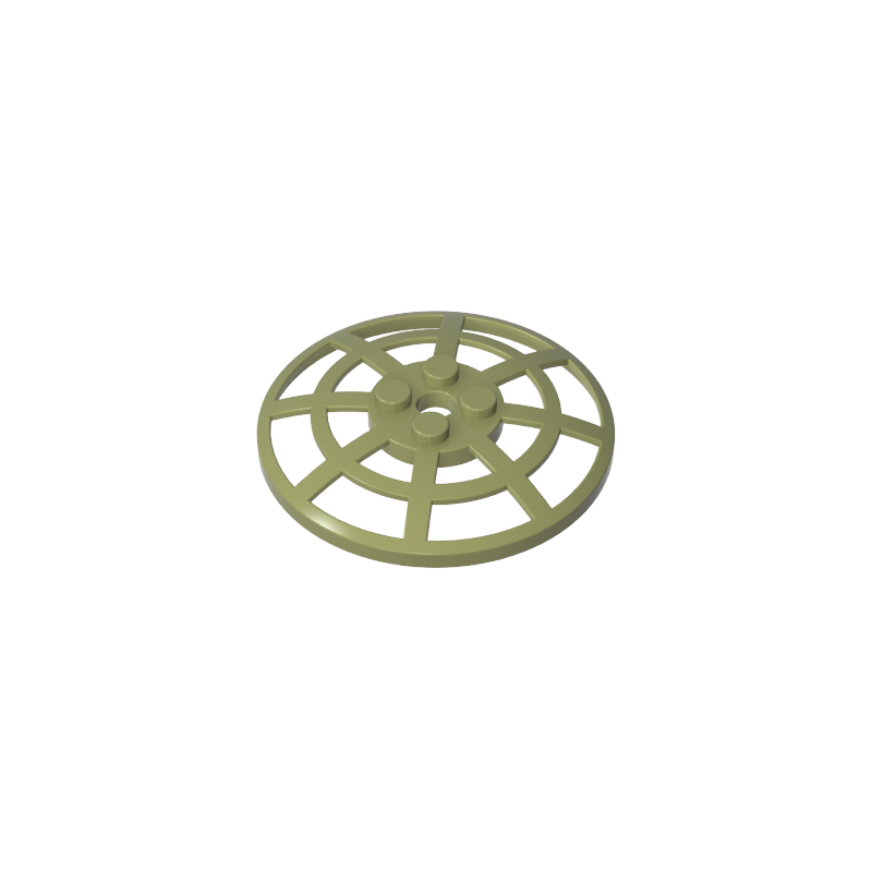 4285b | Dish 6 x 6 Inverted (Radar) Webbed - Type 1 (underside attachable at any position)