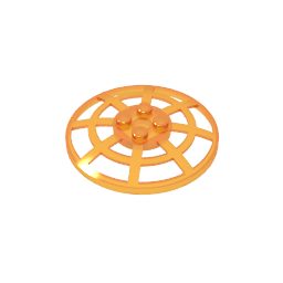 4285b | Dish 6 x 6 Inverted (Radar) Webbed - Type 1 (underside attachable at any position)