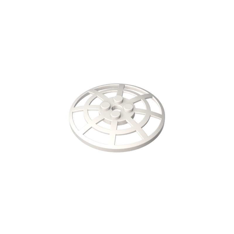 4285b | Dish 6 x 6 Inverted (Radar) Webbed - Type 1 (underside attachable at any position)