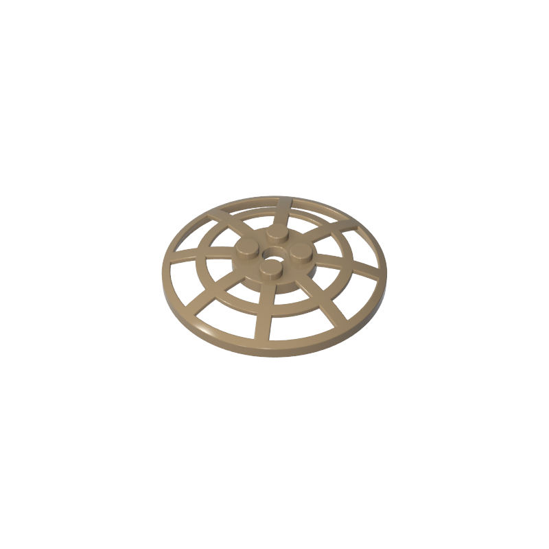 4285b | Dish 6 x 6 Inverted (Radar) Webbed - Type 1 (underside attachable at any position)