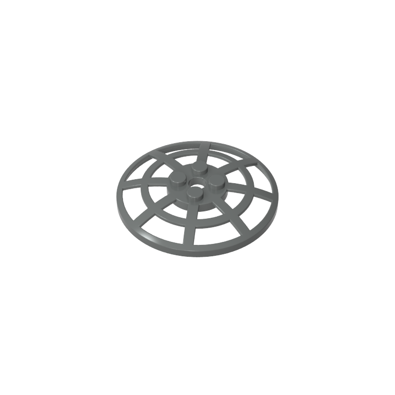 4285b | Dish 6 x 6 Inverted (Radar) Webbed - Type 1 (underside attachable at any position)