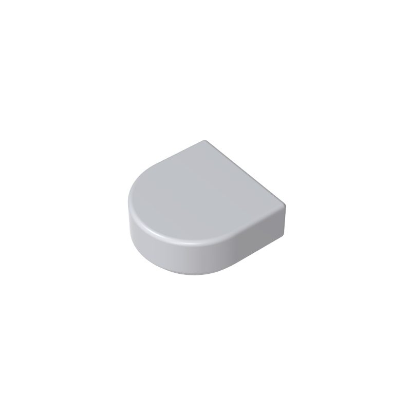 24246 | Tile, Round 1 x 1 Half Circle Extended