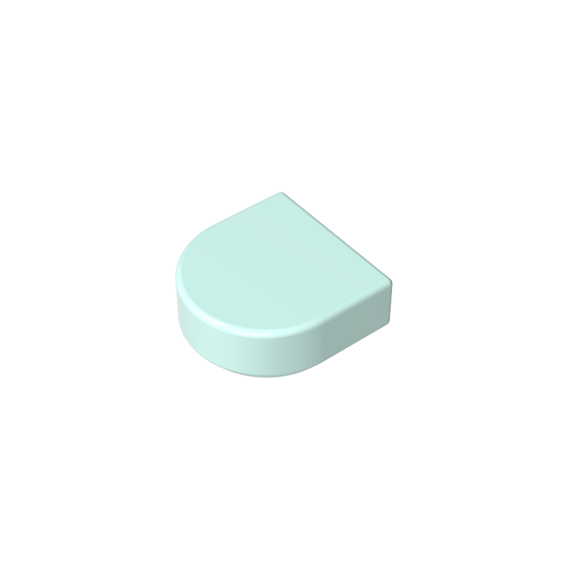 24246 | Tile, Round 1 x 1 Half Circle Extended
