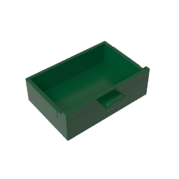 4536 | Container, Cupboard 2 x 3 Drawer