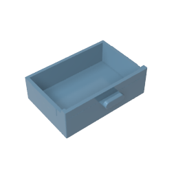 4536 | Container, Cupboard 2 x 3 Drawer