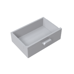 4536 | Container, Cupboard 2 x 3 Drawer