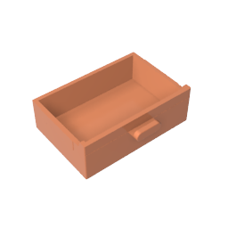 4536 | Container, Cupboard 2 x 3 Drawer