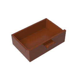 4536 | Container, Cupboard 2 x 3 Drawer