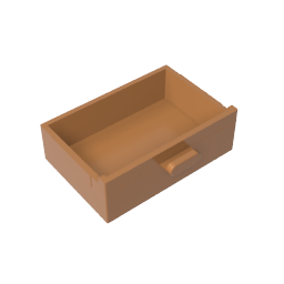 4536 | Container, Cupboard 2 x 3 Drawer