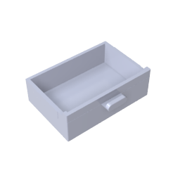 4536 | Container, Cupboard 2 x 3 Drawer