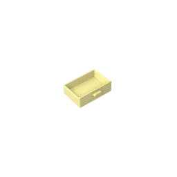 4536 | Container, Cupboard 2 x 3 Drawer