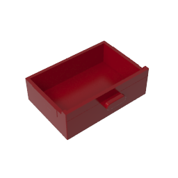 4536 | Container, Cupboard 2 x 3 Drawer