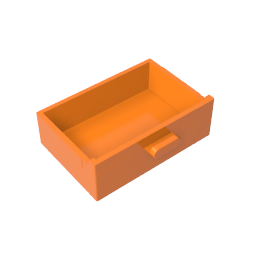 4536 | Container, Cupboard 2 x 3 Drawer