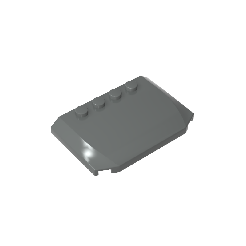 52031 | Wedge 4 x 6 x 2/3 Triple Curved