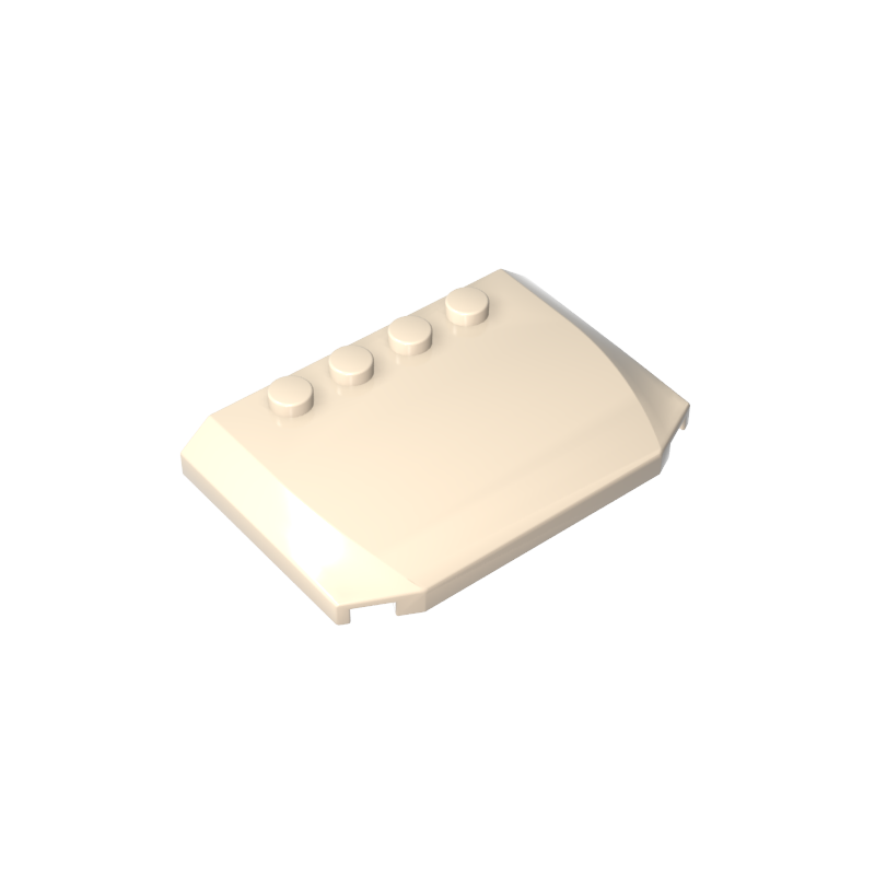 52031 | Wedge 4 x 6 x 2/3 Triple Curved