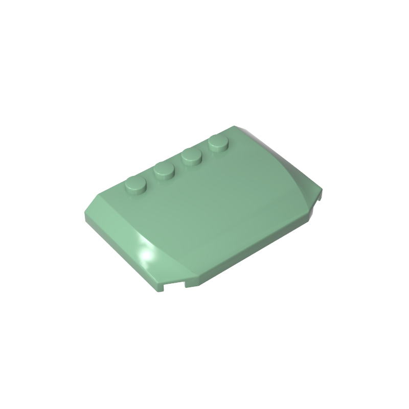 52031 | Wedge 4 x 6 x 2/3 Triple Curved
