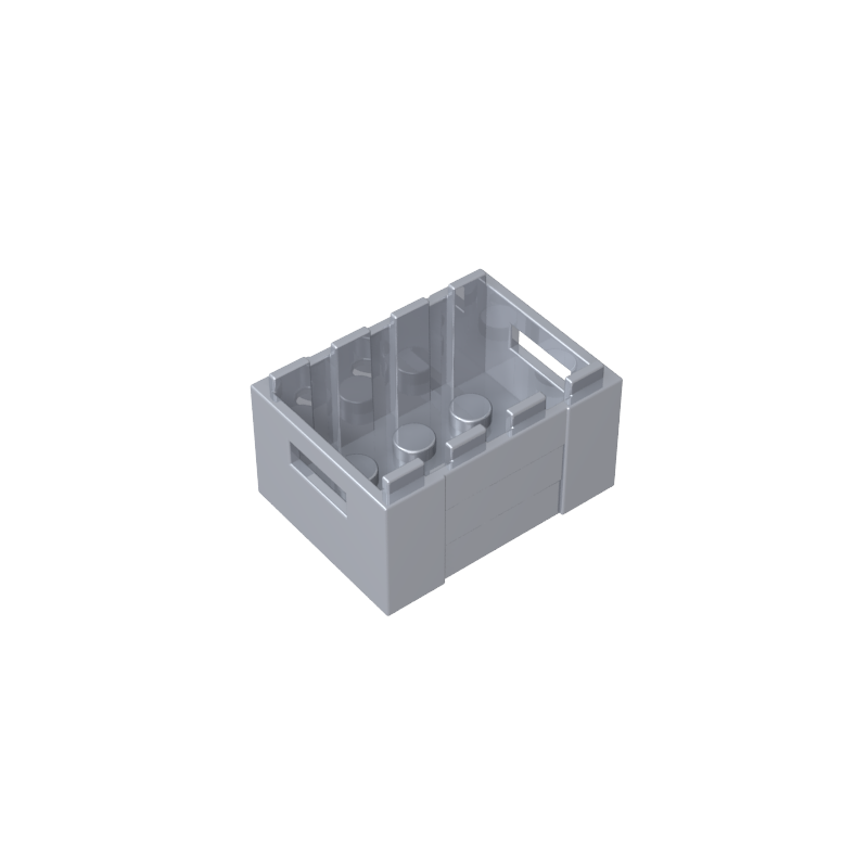 30150 | Container, Crate 3 x 4 x 1 2/3 with Handholds