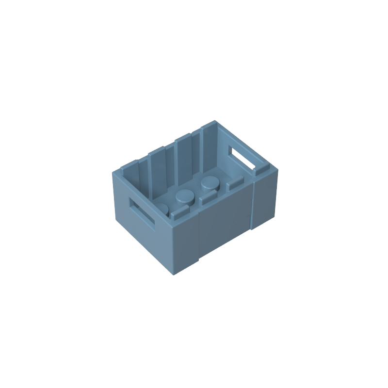 30150 | Container, Crate 3 x 4 x 1 2/3 with Handholds