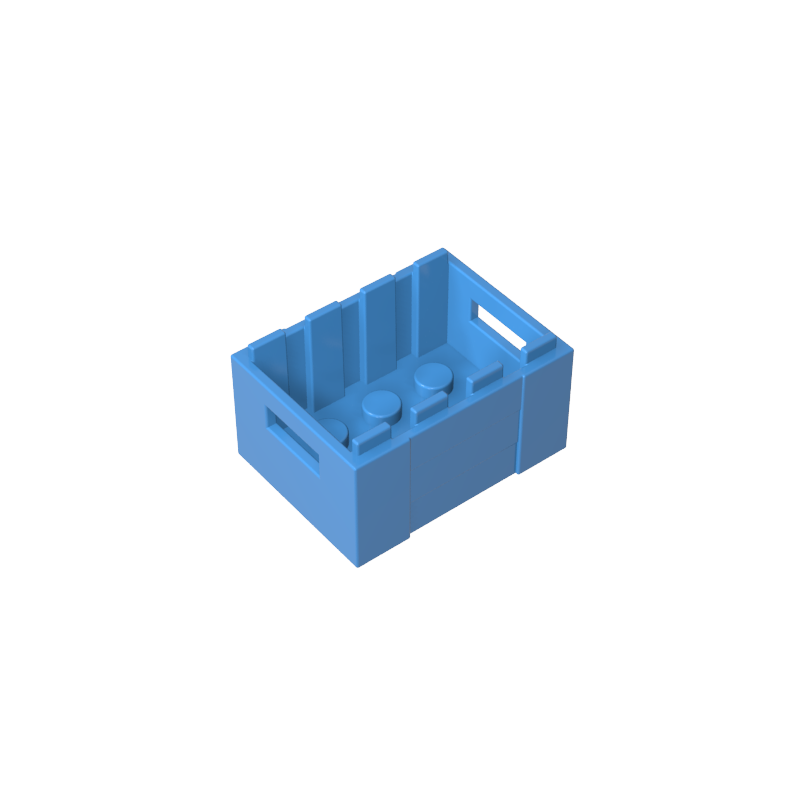 30150 | Container, Crate 3 x 4 x 1 2/3 with Handholds