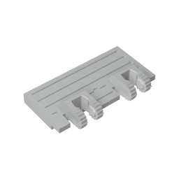 92092 | Hinge Train Gate 2 x 4 Locking Dual 2 Fingers with Rear Reinforcements