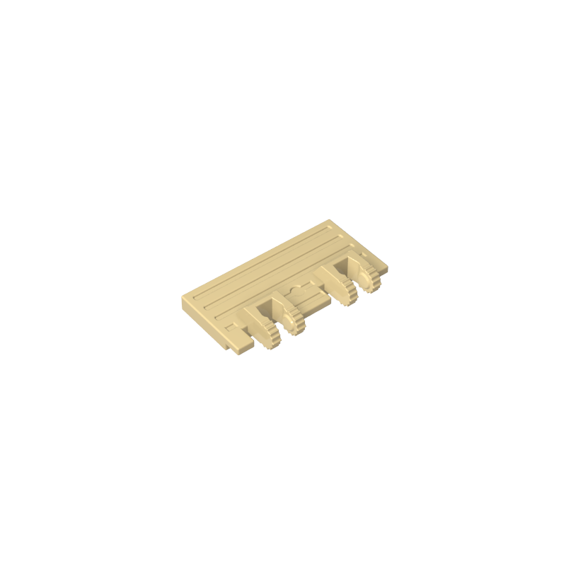 92092 | Hinge Train Gate 2 x 4 Locking Dual 2 Fingers with Rear Reinforcements