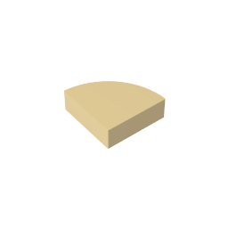25269 | Tile, Round 1 x 1 Quarter
