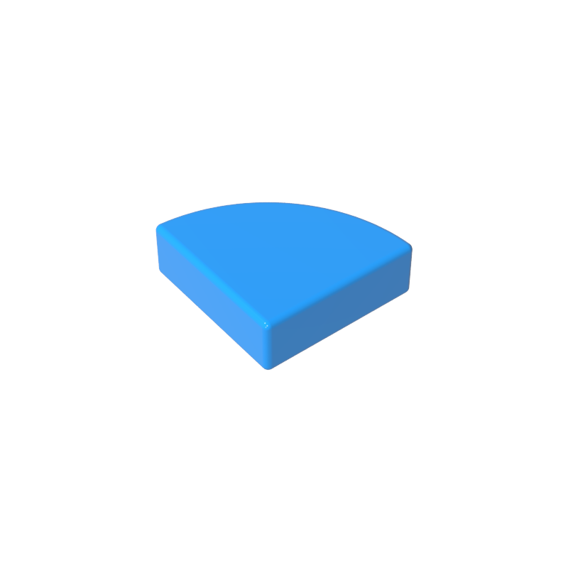 25269 | Tile, Round 1 x 1 Quarter
