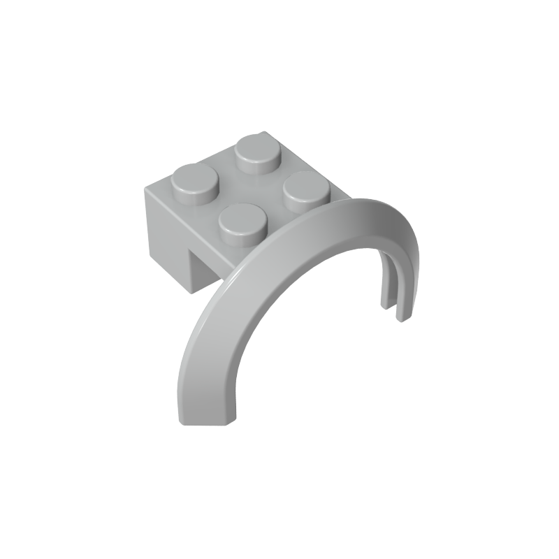 50745 | Vehicle, Mudguard 4 x 2 1/2 x 1 2/3 with Arch Round