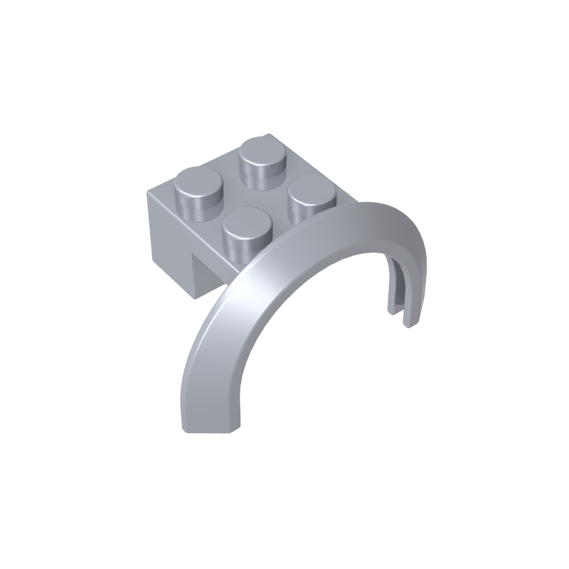 50745 | Vehicle, Mudguard 4 x 2 1/2 x 1 2/3 with Arch Round