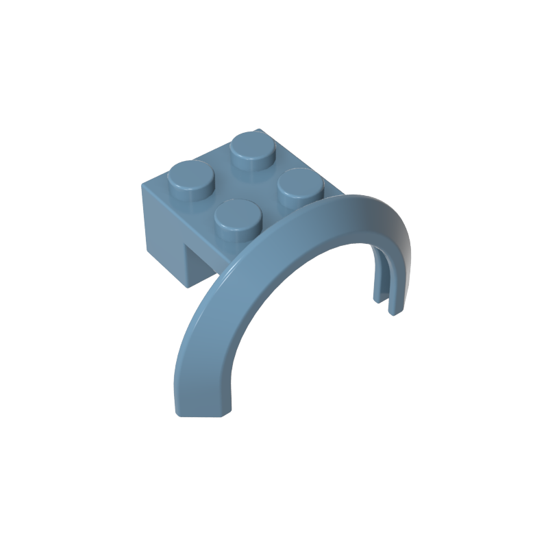50745 | Vehicle, Mudguard 4 x 2 1/2 x 1 2/3 with Arch Round