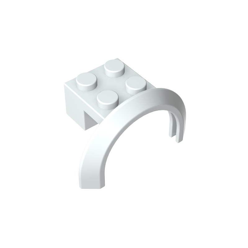 50745 | Vehicle, Mudguard 4 x 2 1/2 x 1 2/3 with Arch Round