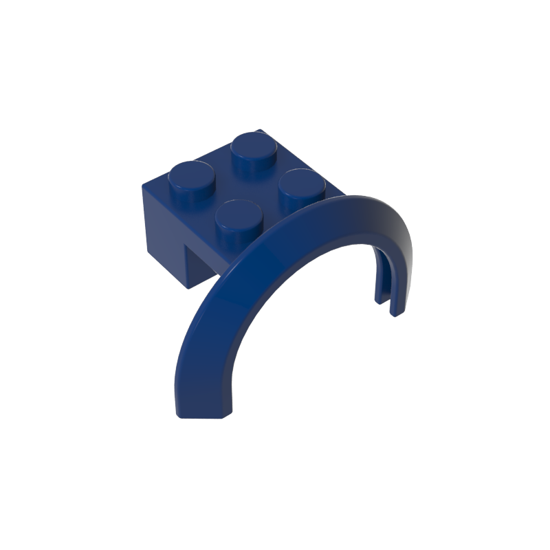 50745 | Vehicle, Mudguard 4 x 2 1/2 x 1 2/3 with Arch Round