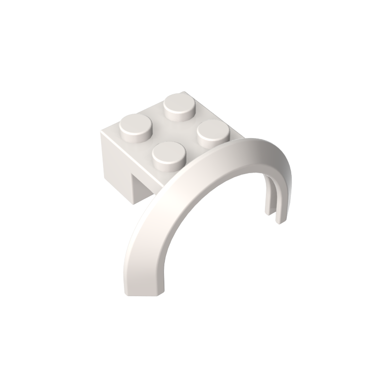 50745 | Vehicle, Mudguard 4 x 2 1/2 x 1 2/3 with Arch Round