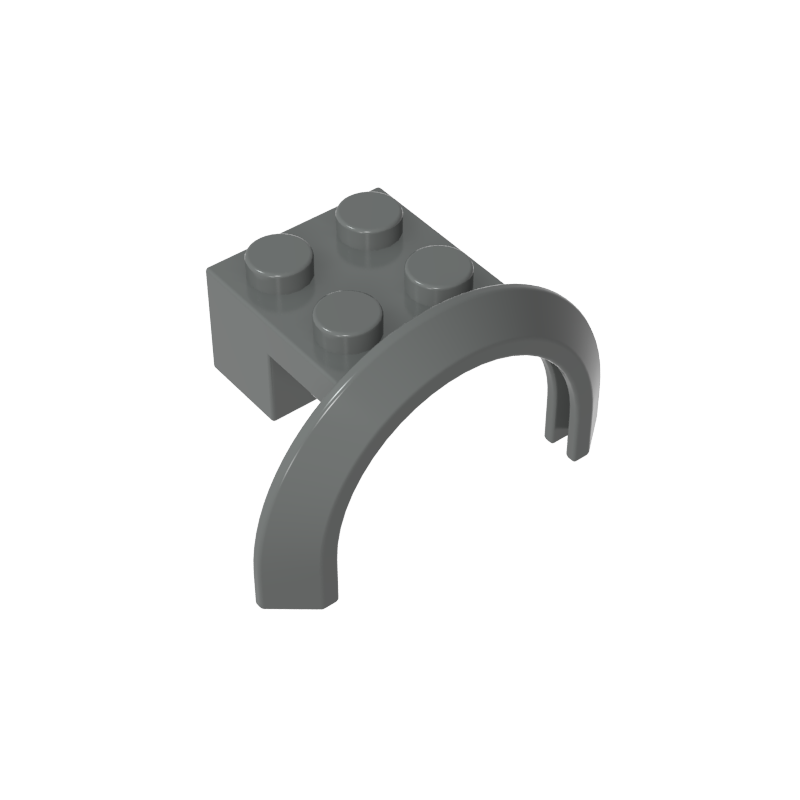 50745 | Vehicle, Mudguard 4 x 2 1/2 x 1 2/3 with Arch Round