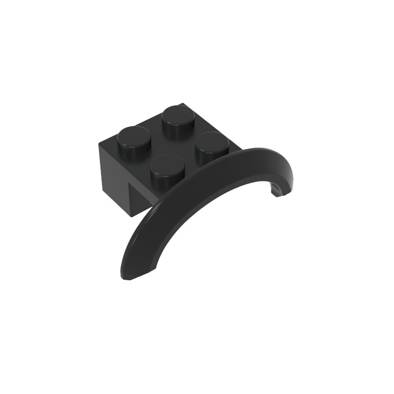 98282 | Vehicle, Mudguard 4 x 2 1/2 x 1 with Arch Round