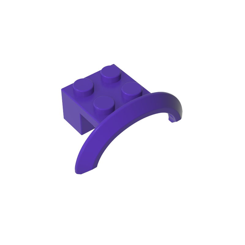 98282 | Vehicle, Mudguard 4 x 2 1/2 x 1 with Arch Round