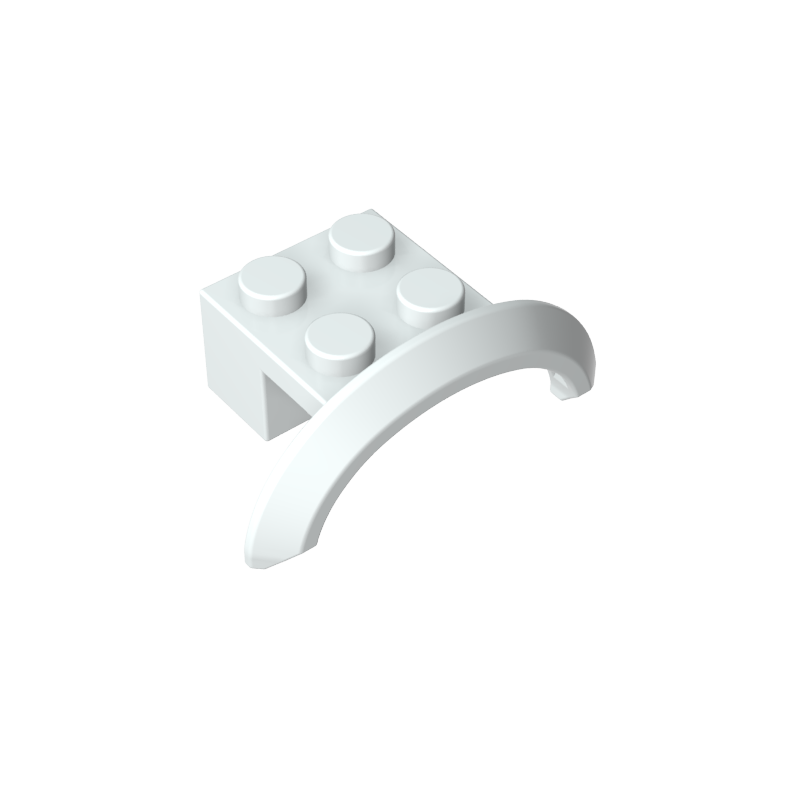 98282 | Vehicle, Mudguard 4 x 2 1/2 x 1 with Arch Round