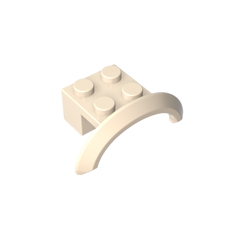 98282 | Vehicle, Mudguard 4 x 2 1/2 x 1 with Arch Round