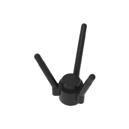 3741a | Plant Flower Stem with Stud and 3 Stems