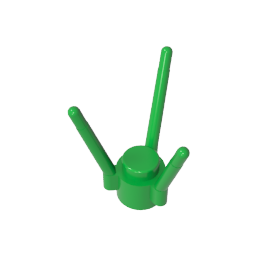 3741a | Plant Flower Stem with Stud and 3 Stems