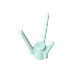 3741a | Plant Flower Stem with Stud and 3 Stems