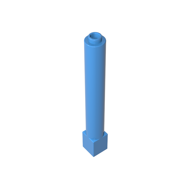 43888 | Support 1 x 1 x 6 Solid Pillar