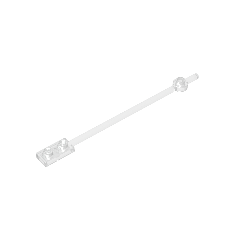 99784 | Bar 12L with 1 x 2 Plate End Solid Studs and 1 x 1 Round Plate End