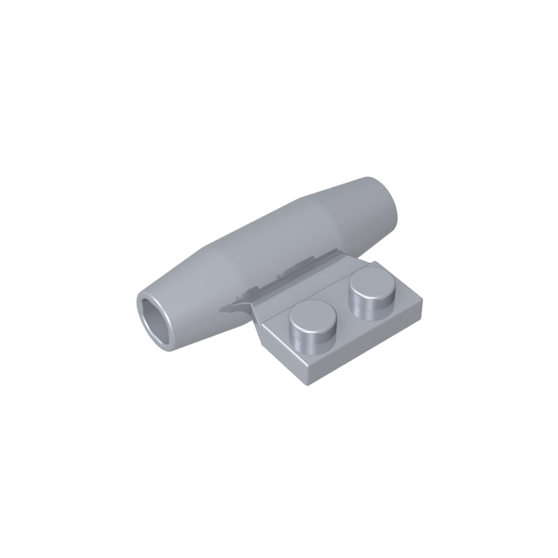 3475b | Engine, Smooth Small, 1 x 2 Side Plate with Axle Holders and Slot