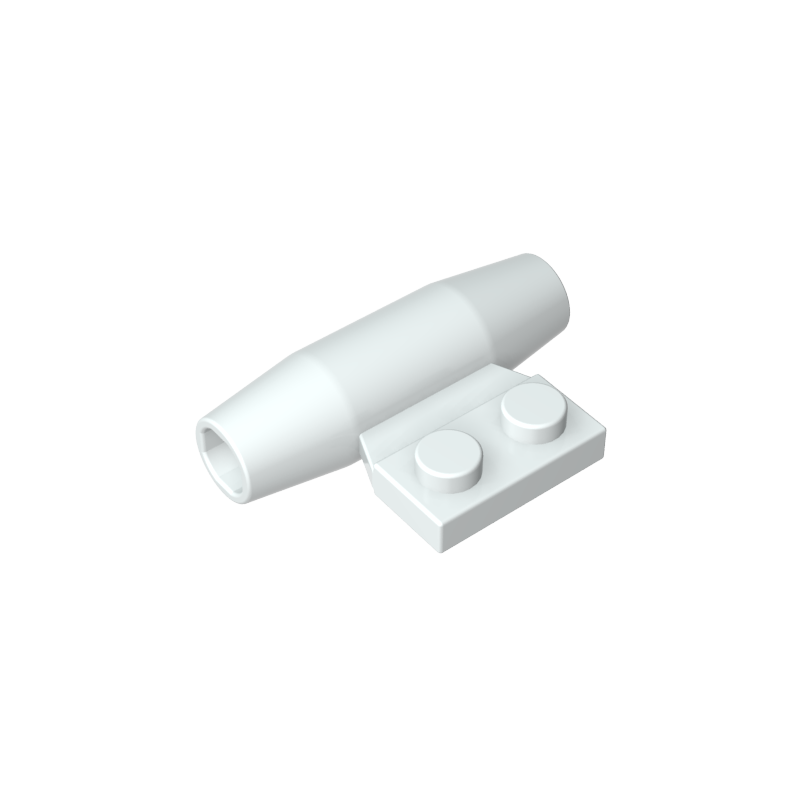 3475b | Engine, Smooth Small, 1 x 2 Side Plate with Axle Holders and Slot